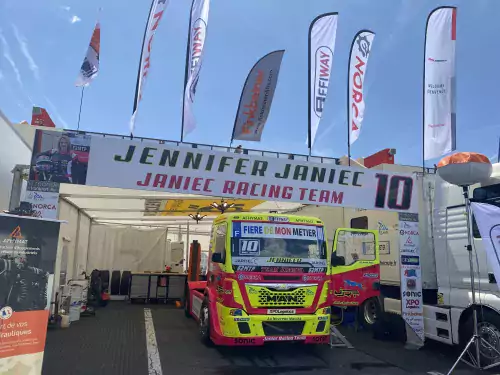 Grand Prix camion du Castellet - Jardel x Jennifer Janiec 