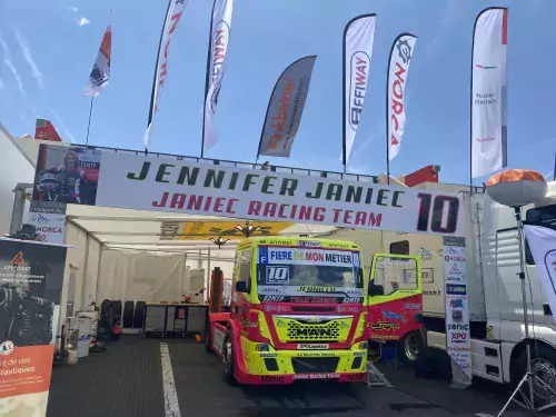 Grand Prix camion du Castellet - Jardel x Jennifer Janiec