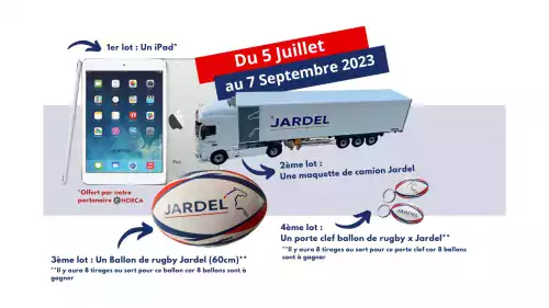 Le Grand Jeu de l'été chez Jardel Services