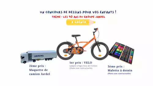 Concours de dessin pour les enfants de la team Jardel