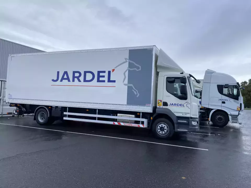 Porteur Jardel Services, messagerie