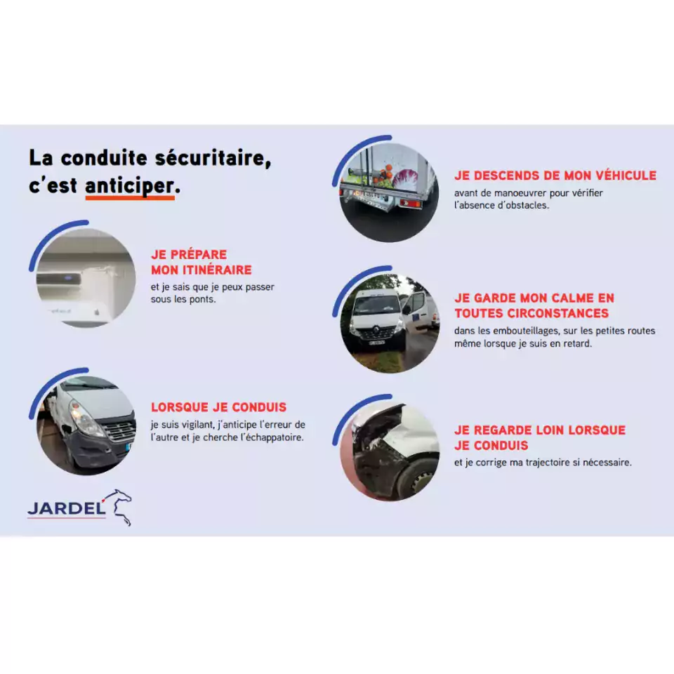 sécurité routière transporteur Jardel Services 
