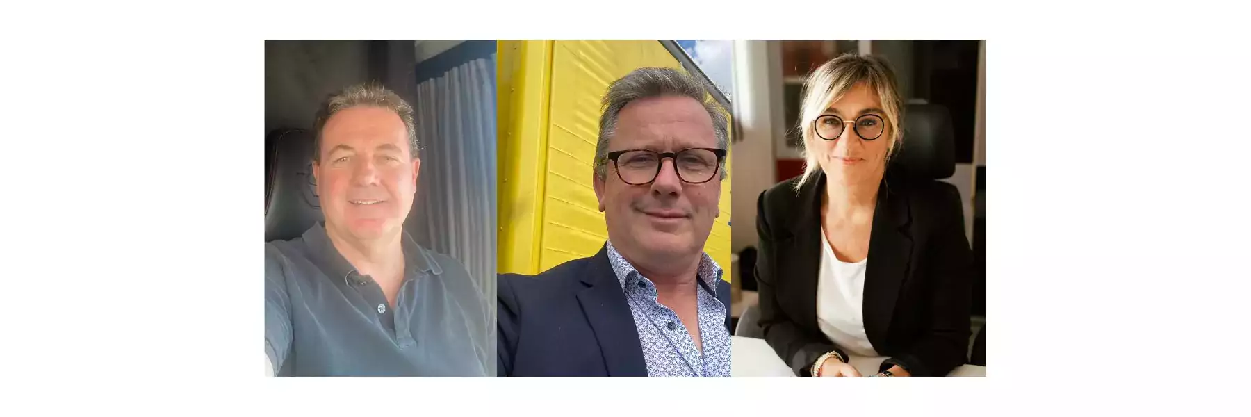 Olivier Leloup, Vincent Lenorais et Karine Mascaras